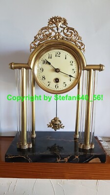 Lenzkirch Alte Uhren Regulator Art Deco Lenzkirch Tischuhr