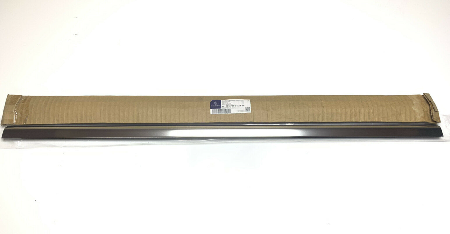Neu MB C W205 Türfenster-Außendichtungsschiene hinten rechts A205730062428