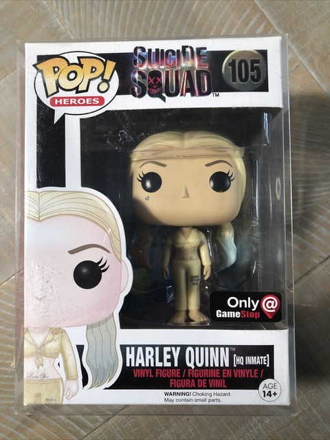 Harley Quinn Inmate 105 Gamestop Suicide Squad Funko Pop Vinyl Figure for sale online | eBay