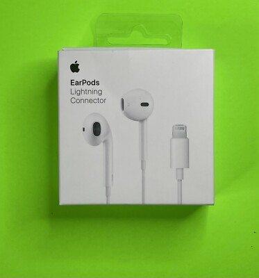 Apple EarPods with Lightning Connector In Ear Canal Headset
