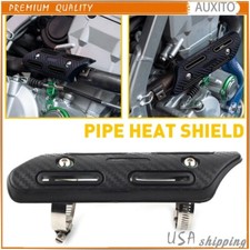 Protector protector térmico cubierta de tubo para moto todoterreno de 4 tiempos para Kawasaki negro