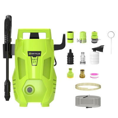 Pressure washer 180° adjustable nozzle Portable Water pressure free control