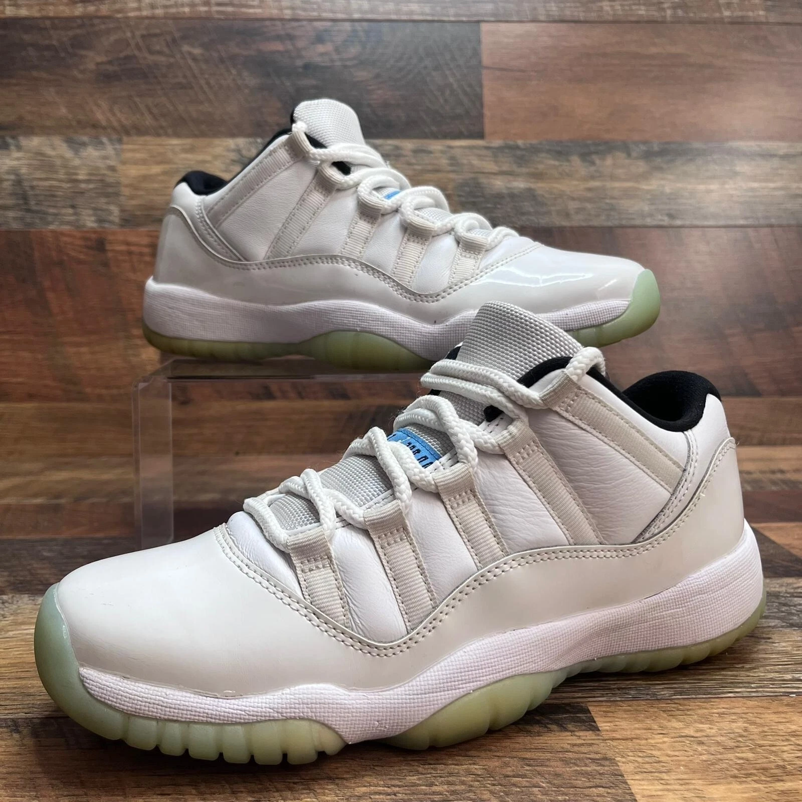 Nike Air Jordan 11 Retro Low Legend Bianco GS Sneakers Taglia 7Y