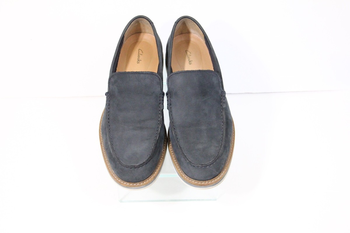 Clarks Leather Comfort Formal Dress Loafers Shoes Mens Casual Footwear Sz 9.5 M Men main image 2