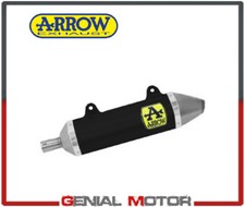 Terminale Arrow Allum Nero Omolo Thunder Fond Acciaio Malaguti XSM 125 2019 2020