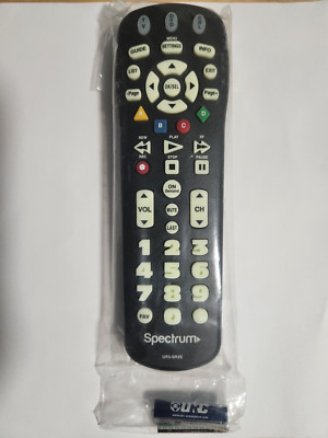 Spectrum Cable TV Universal Remote UR3-SR3S OEM w/Manual NEW IN PACKAGE