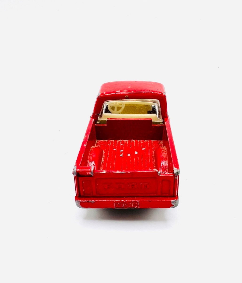 イギリスSuperfast製　6番　FORD PICK-UP Vintage Matchbox #6 Ford Pick-up Red Truck England Lesney | eBay
