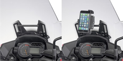 porta GPS-smartphone Suzuki DL 650 V-Strom 2017/> Traversino montare S902A