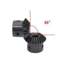 1 : 1 Paarung Kegelr&auml;der 1 Modul / 1,5 Modul 20,25,30 Z&auml;hne Bohrung 5mm bis 16mm