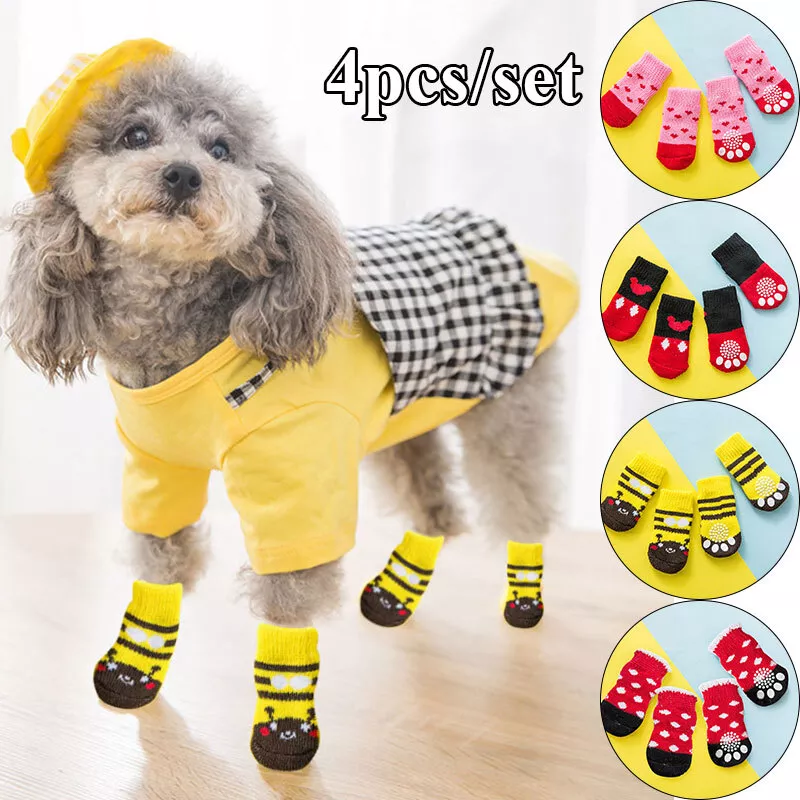 Knitted clearance dog booties