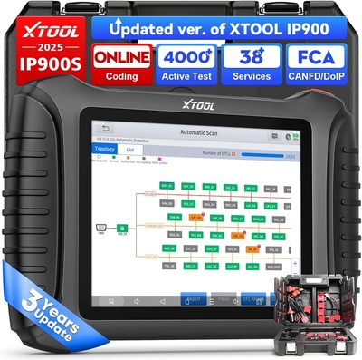 XTOOL F.CA Scanner IP900S Auto Diagnostic Bi-Directional Topology Map Scan Tool