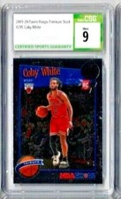 2019 -20 Panini Hoops Premium Stock Colby White CSG 9 RC