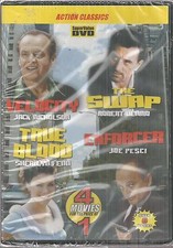 Action Classics 4 Movies Enforcer Velocity True Blood The Swap DVD New