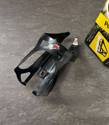 Porte-bidon Vintage ALE En Duraluminium - Noir - Pour Vélo Eroica