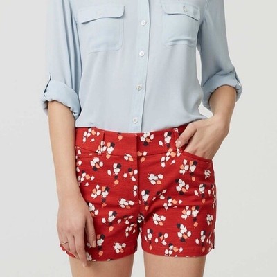 loft floral shorts