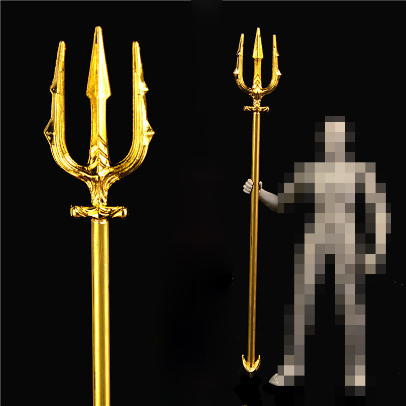 1/12 Trident of Aquaman 6'' Zinc Alloy Model Accessory Fit Figure