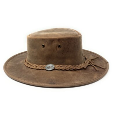 Barmah Bronco faltbarer Leder Outback Hut - 1060 - Hickory