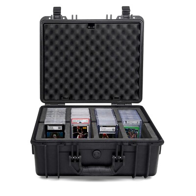 Card Capsule PRO Graded Card Case for PSA Card Storage Case (HOLDS 230+ SLABS)