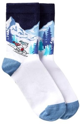 Socken United Colors of Benetton, Größe 39-42, Baumwolle, Blau, Modell-Nr. 12345
