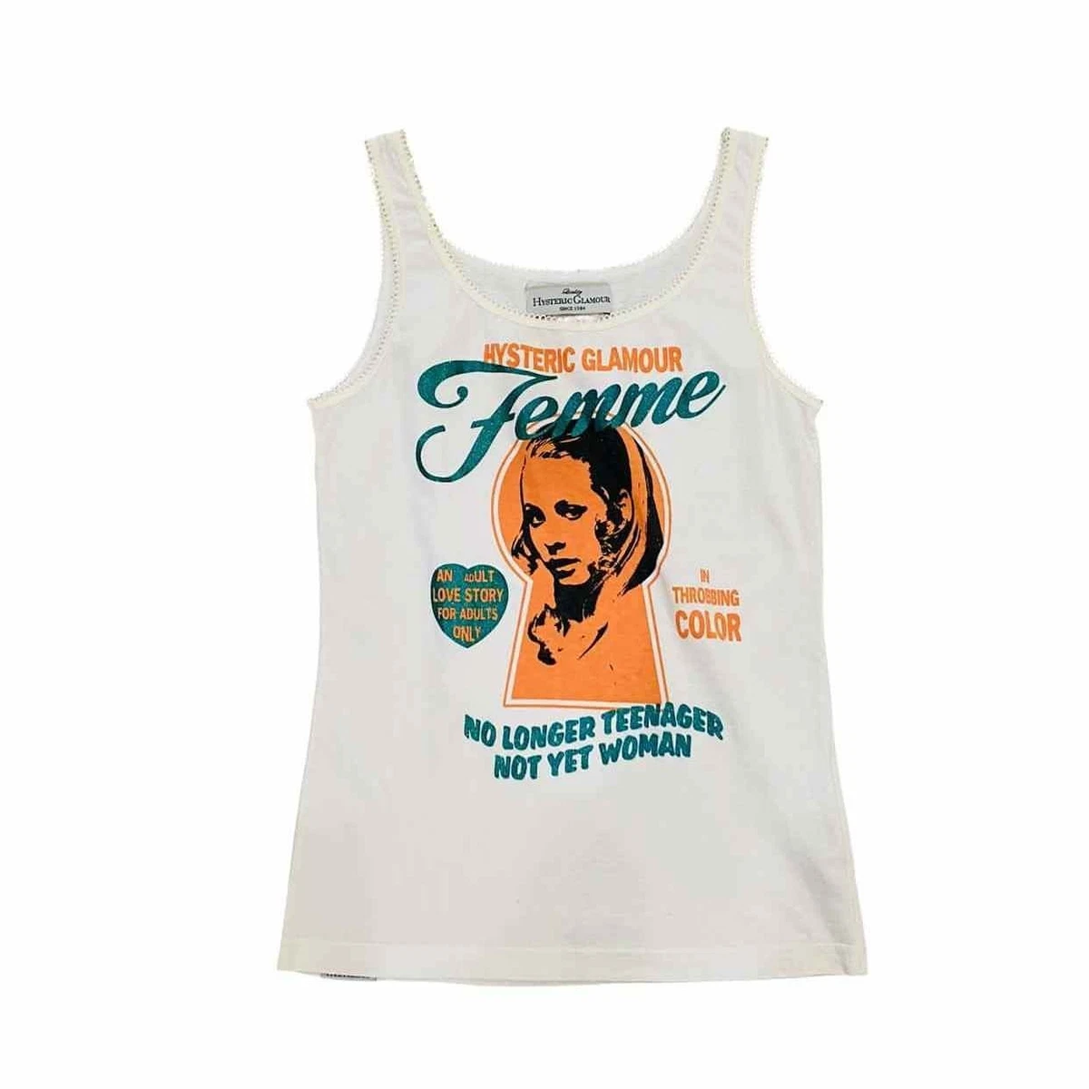 トップス Hysteric Glamour Tank top Hysteric Glamour Tank Top – LookHUMAN