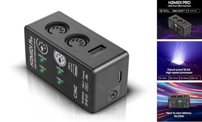  H2MIDI Pro   Advanced USB Host MIDI Interface with Router, Filter, Mapper, 