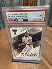 2017 Prestige Blue Chip Prospects Patrick Mahomes II #8 PSA 9 MT Rookie RC