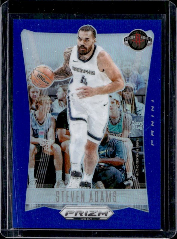 2023-24 Panini Prizm Deca Steven Adams Blue #/149 Rockets