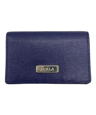 FURLA                    Business card holder navy