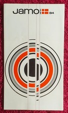 JAMO Speakers Original Sales Brochure 1984 80s Hi Fi manual