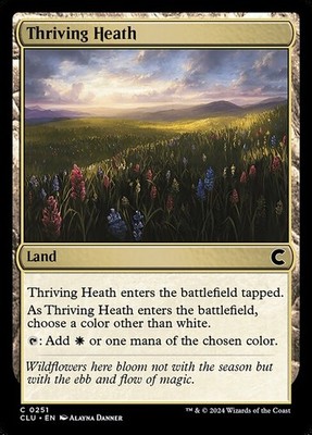 [MTG] Thriving Heath (0251) (CLU) LP-HP
