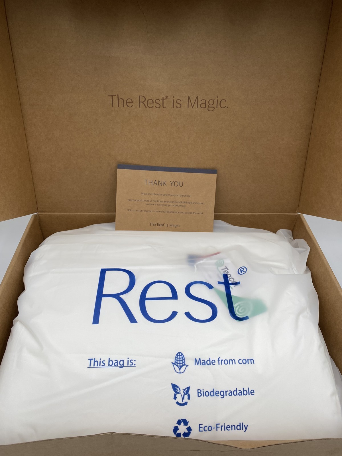 REST Evercool Cooling Comforter Queen 90x90 Arctic White