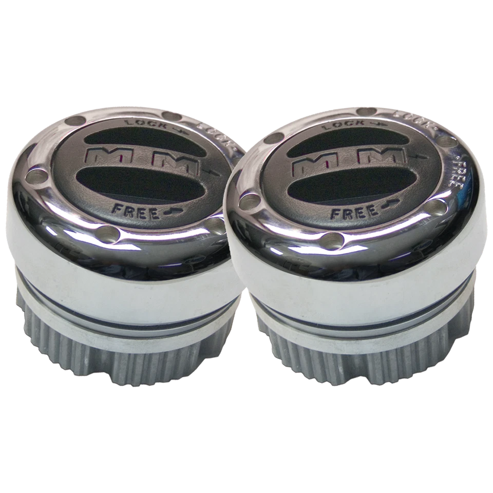 Bujes de bloqueo Mile Marker 302 1 tonelada cromados Dana 44 Foto 2 de 2