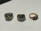 Costume Jewelry Ring set of 3-all Stamped-premium Designs and others — photo 1