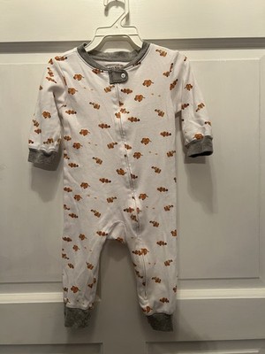 Burt Bees Baby One Piece With Goldfish 6-9 Months