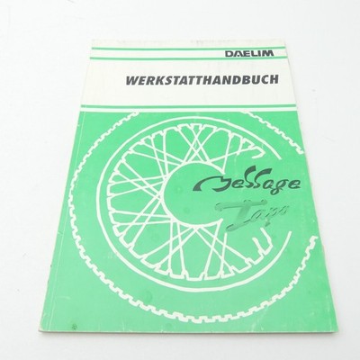 Original Daelim Massage Tapo Werkstatthandbuch Reparaturanleitung manual C8822