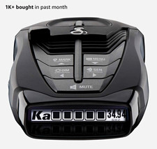 Cobra RAD 480i Laser/Ka Band Radar Detector Bluetooth OLED DSP Audio/Visual