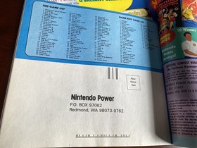 Nintendo Power Vol. 20 Mega Man III Issue (1991) NES + Bart Simpson Poster