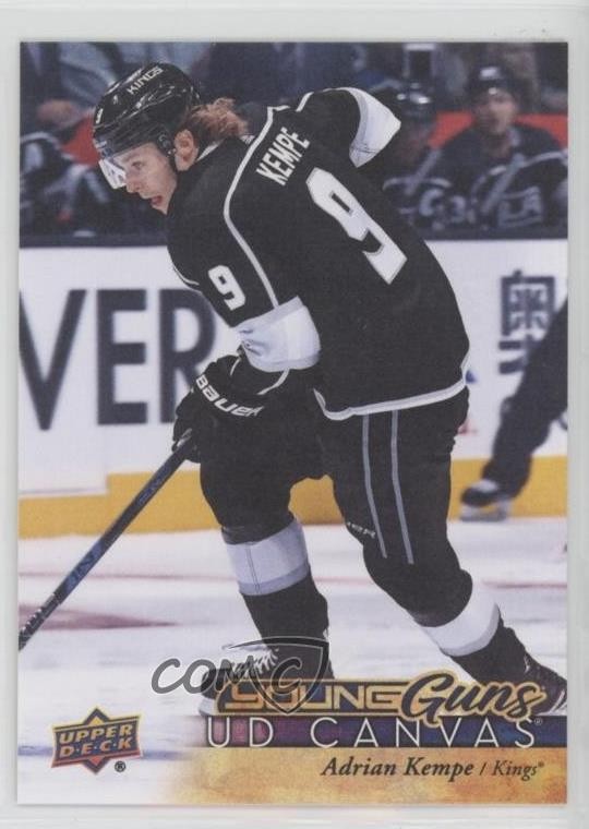 2017-18 Upper Deck UD Canvas Young Guns Adrian Kempe #C94 03uh