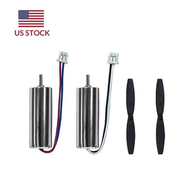   2PCS 45000KV Brushed Motor Set with Propellers,  for BM22 F22 RC Aircraft  