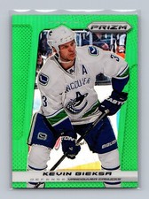 2013-14 Panini Prizm - Kevin Bieksa #192 Green Prizm