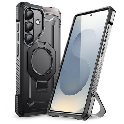 SUPCASE for Galaxy S25 FE Case with Stand (Unicorn 6.7 Inch, Black