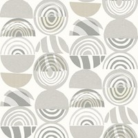 Fd26444_Seychelles Abstrakt Bogen Hellgrau Beige Fine Decor Tapete