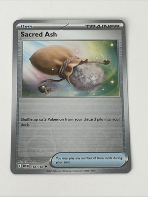 sacred ash pokemon card 168/182 Sacred Ash