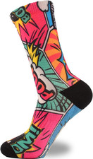 Calzini Uomo Donna Crossfit - Calze Sportive Divertenti - Palestra Running Padel