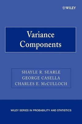 Variance Components von Shayle R. Searle (Englisch) Taschenbuch