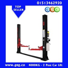 4 Ton 2 Post Manual Car Lift, Vehicle Lift, Eurotek UT40ECO, Moffet Delivery 