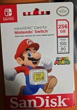 SanDisk 256GB microSDXC Micro SD Card for Nintendo Switch - BRAND NEW
