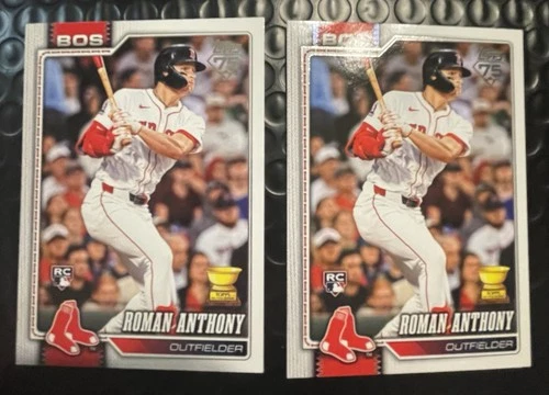 2026 Topps Series 1 Roman Anthony Rookie Card #189 RC LOT of 15 Red Sox