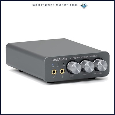 Gaming DAC Headphone Amplifier for PS5 and PC with USB Type C and RCA Outputs