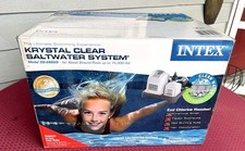 Intex 120V Krystal Clear Saltwater System CG-28669 wE.C.O. for Above Ground Pool